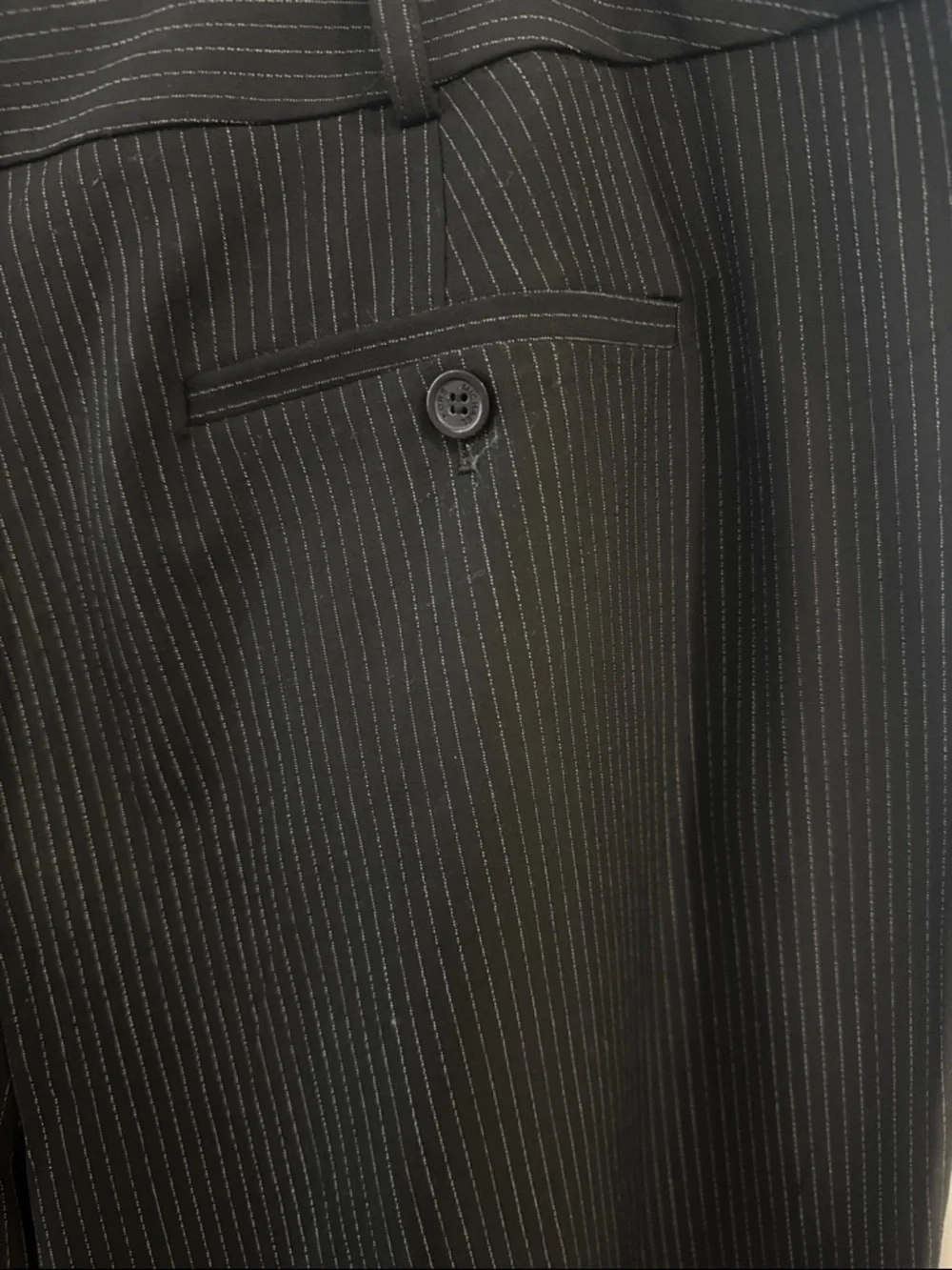 Michael Kors Black Pinstripe Dress Pants - Picture 8 of 9
